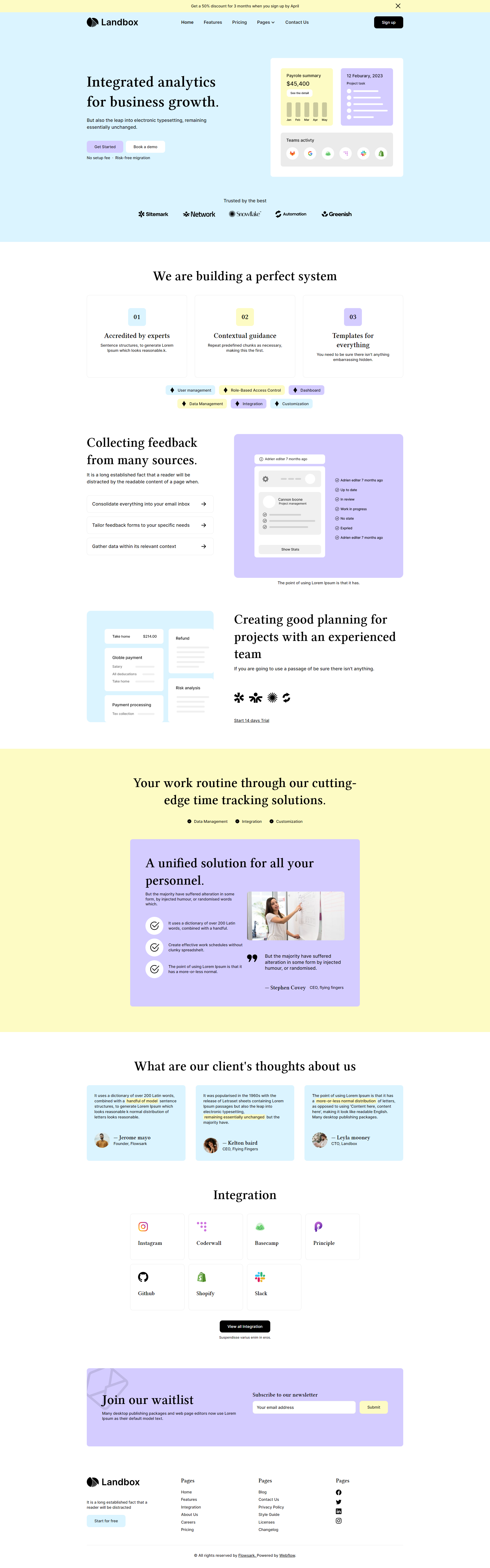 LandingPage